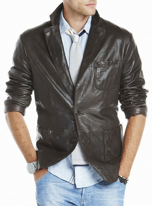 How to Choose a Leather Blazer
