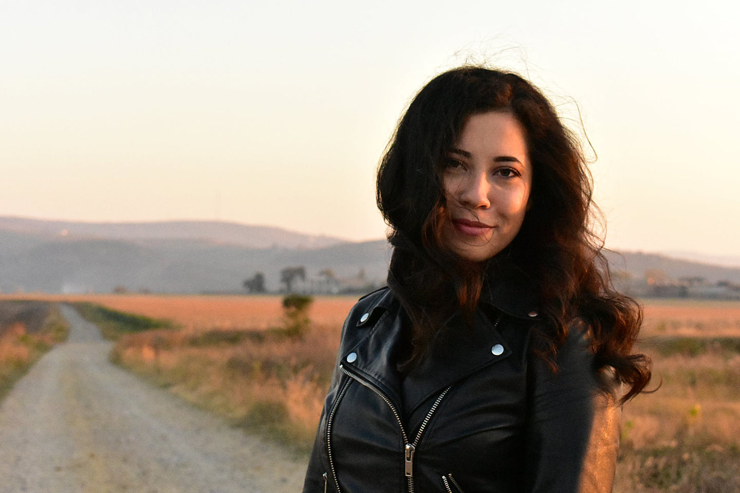 How to Dress Up a Black Leather Jacket