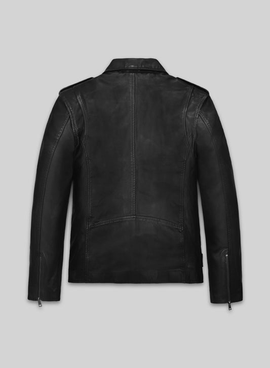 Pure Leather Biker Jacket #2 - 3XL
