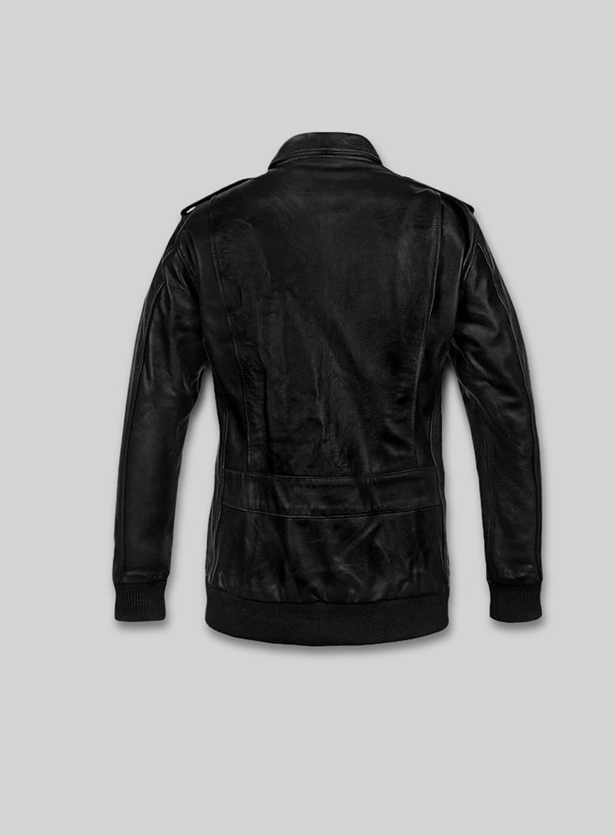 A2 Flight Bomber Leather Jacket