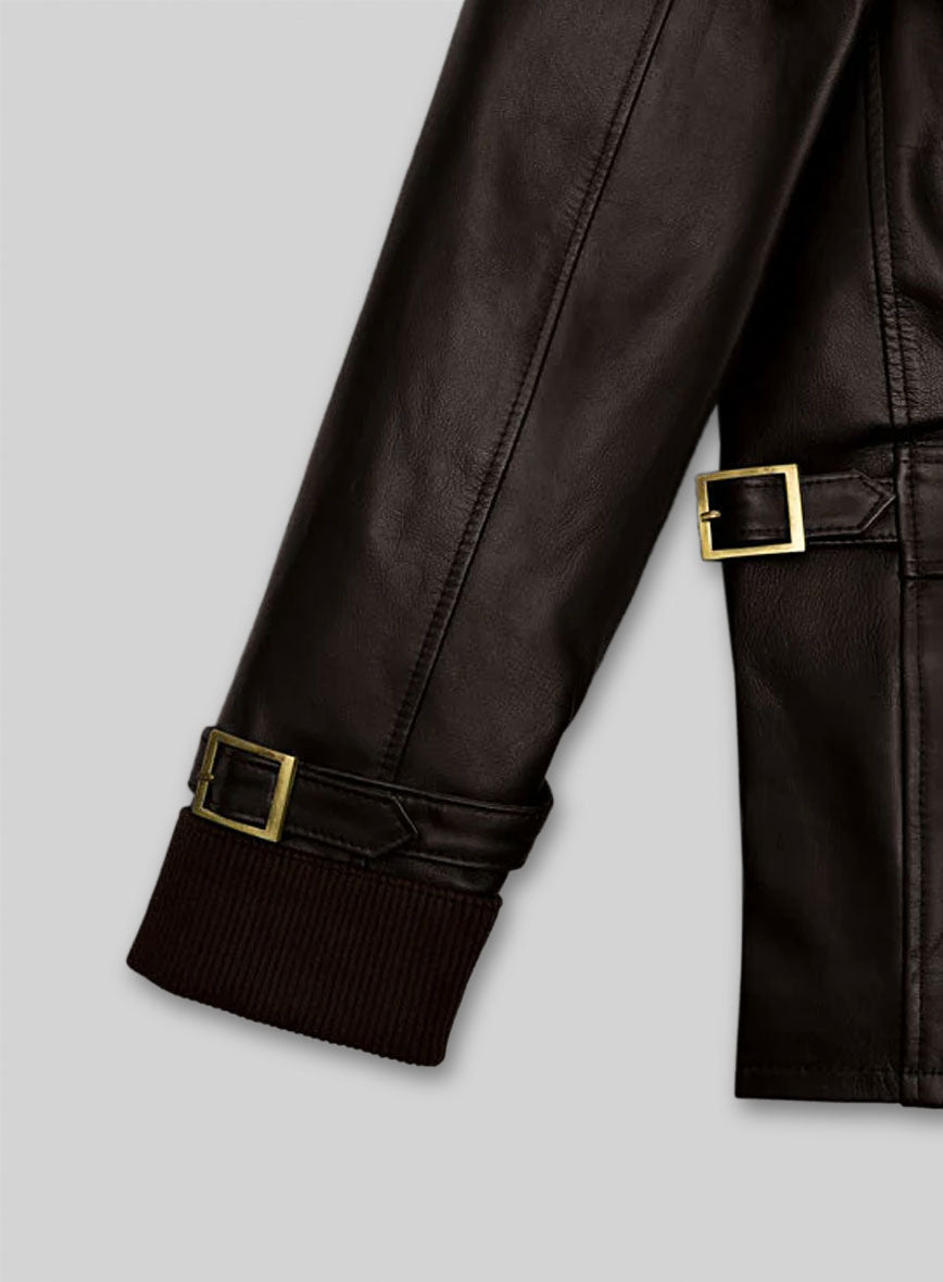 Aaron Eckhart Leather Jacket