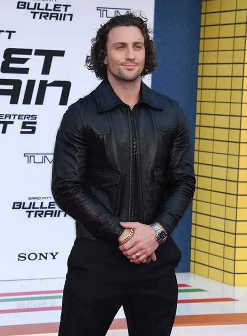 Aaron Taylor Johnson Leather Jacket - LeatherCult