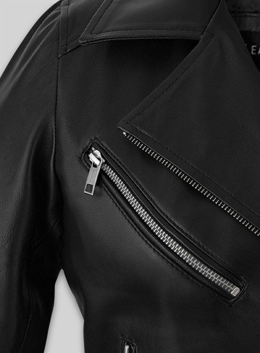 Adele Exarchopoulos Leather Jacket