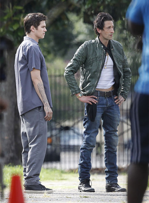 Adrien Brody American Heist Leather Jacket - LeatherCult