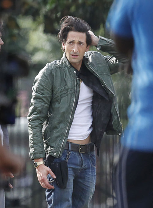 Adrien Brody American Heist Leather Jacket - LeatherCult