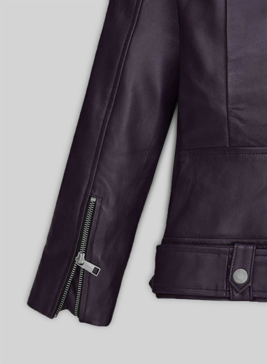 Alicia Vikander Leather Jacket