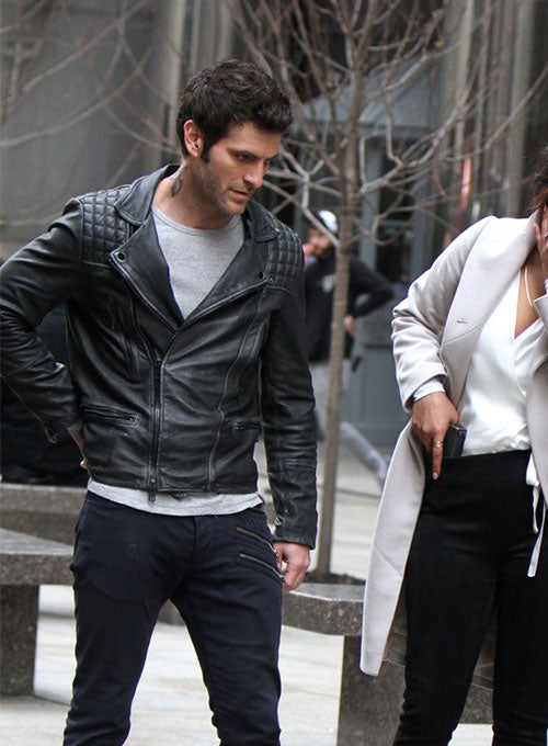 Alan Powell Quantico Leather Jacket - LeatherCult