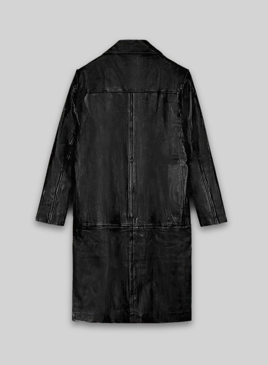 Al Pacino Insomnia Leather Trench Coat
