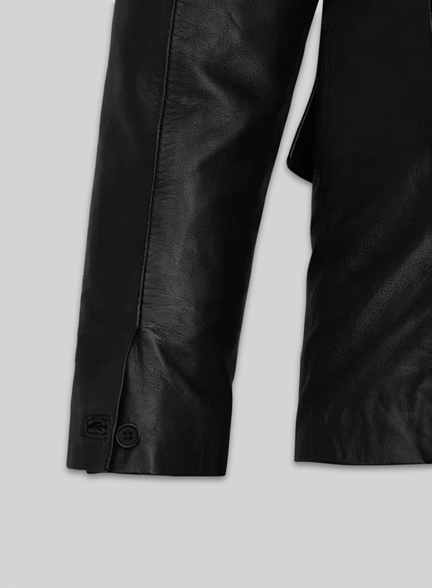 Al Pacino Leather Blazer
