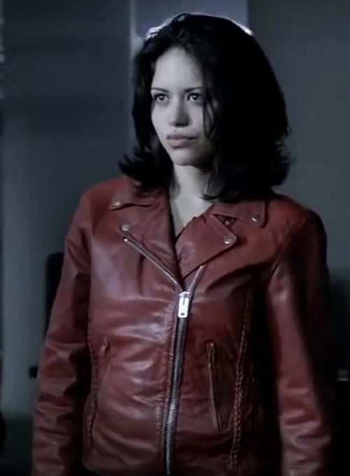 Alyssa Diaz Ben 10: Alien Swarm Leather Jacket - LeatherCult