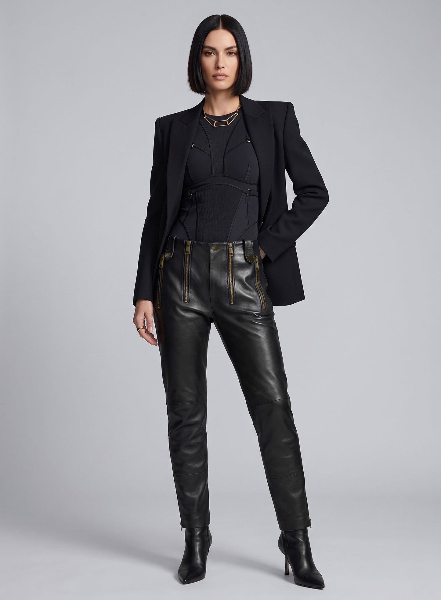 Anchor Leather Pants