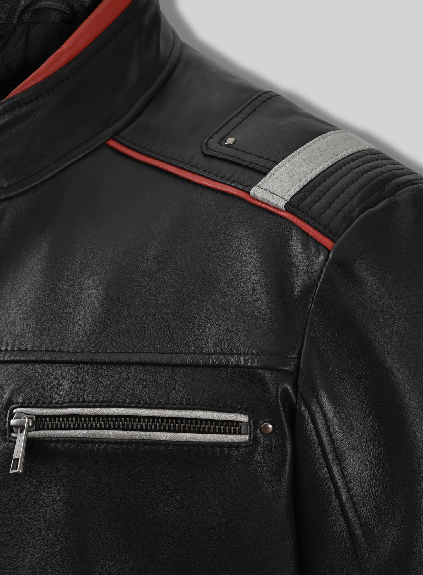 Anders Baasmo Christiansen Asphalt Burning Leather Jacket