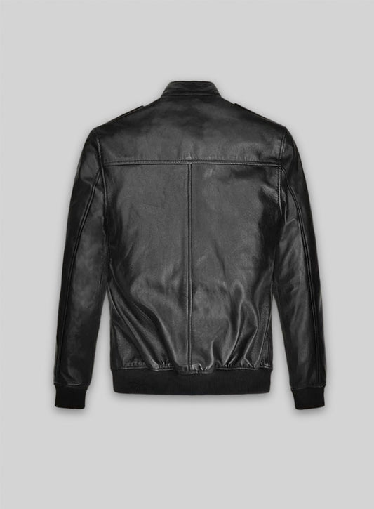 Andrew Garfield The Tonight Show Leather Jacket