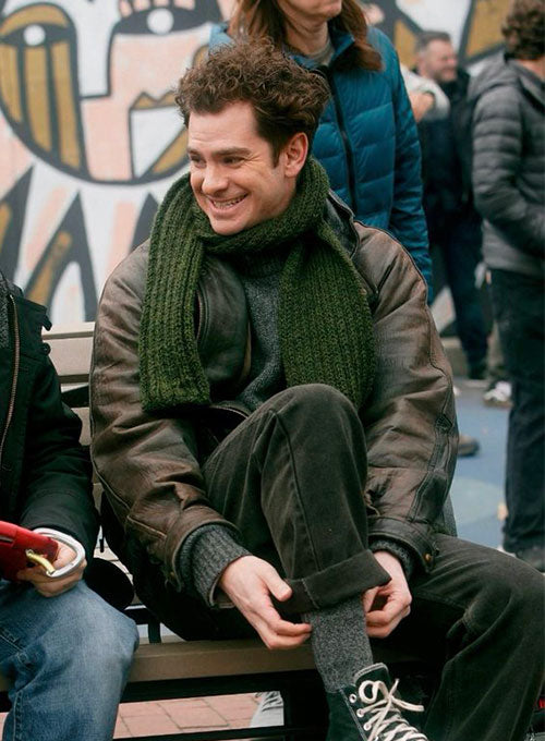 Andrew Garfield Tick Tick Boom Leather Jacket - LeatherCult