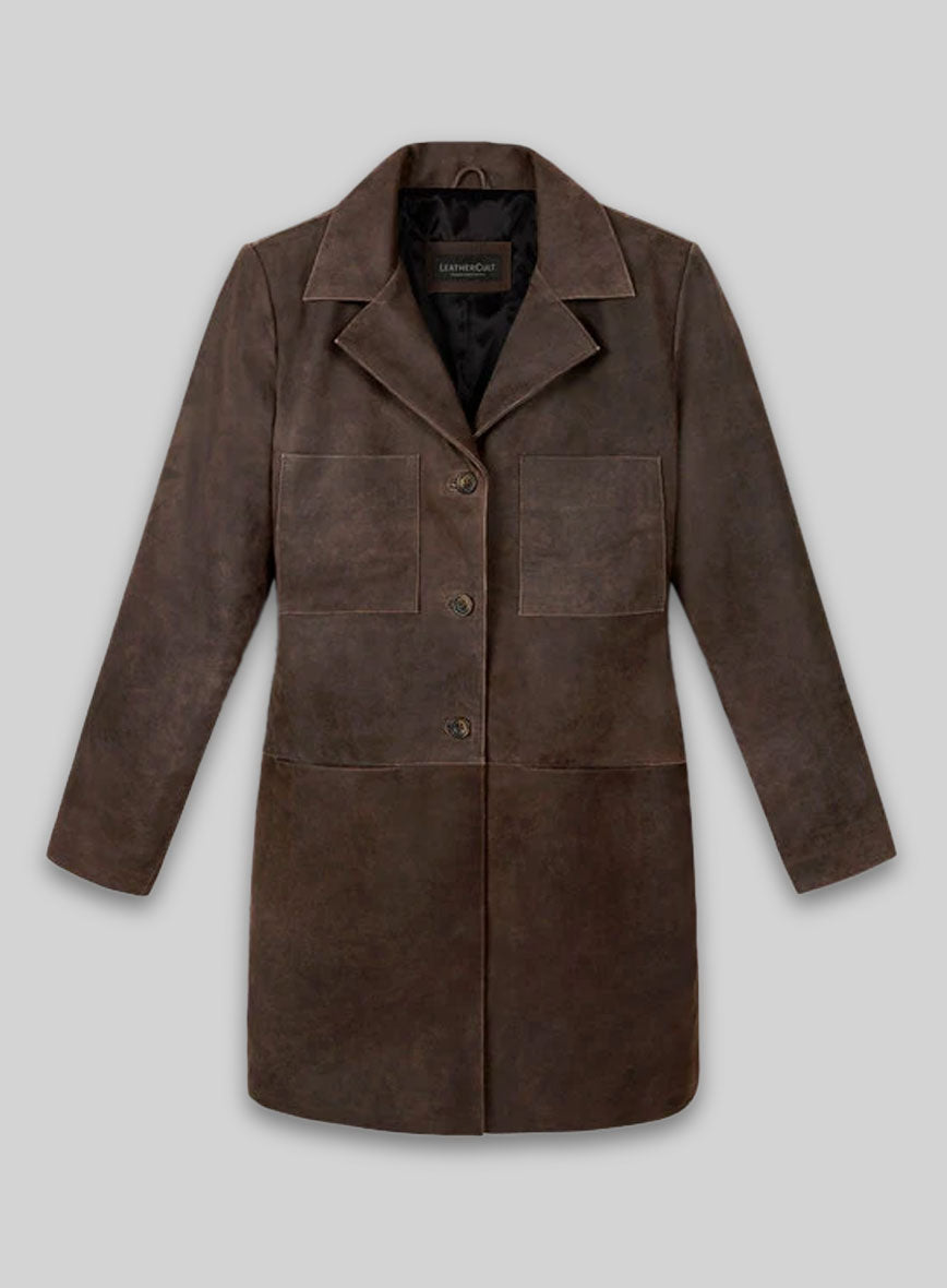 Annabelle Wallis The Mummy Trench Coat