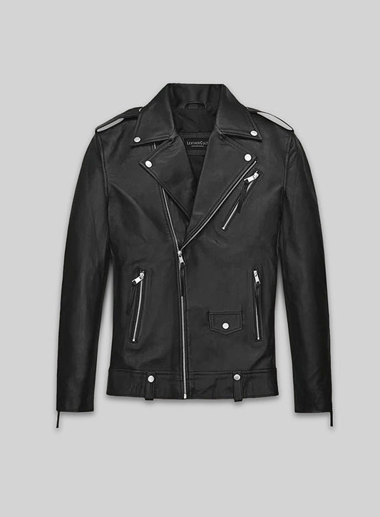 Ansel Elgort Leather Jacket #2