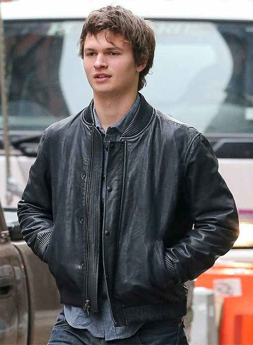 Ansel Elgort Leather Jacket - LeatherCult