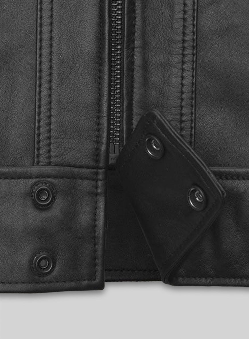 Ansel Elgort November Criminals Leather Jacket