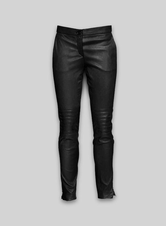 Athens Leather Biker Pants