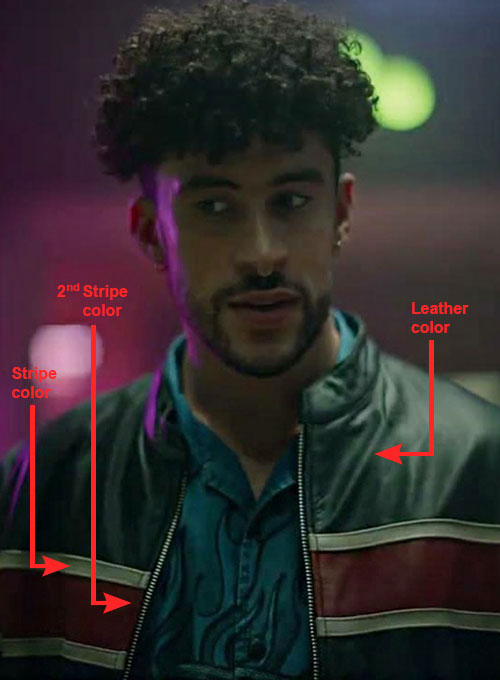 Bad Bunny Cassandro Leather Jacket - LeatherCult