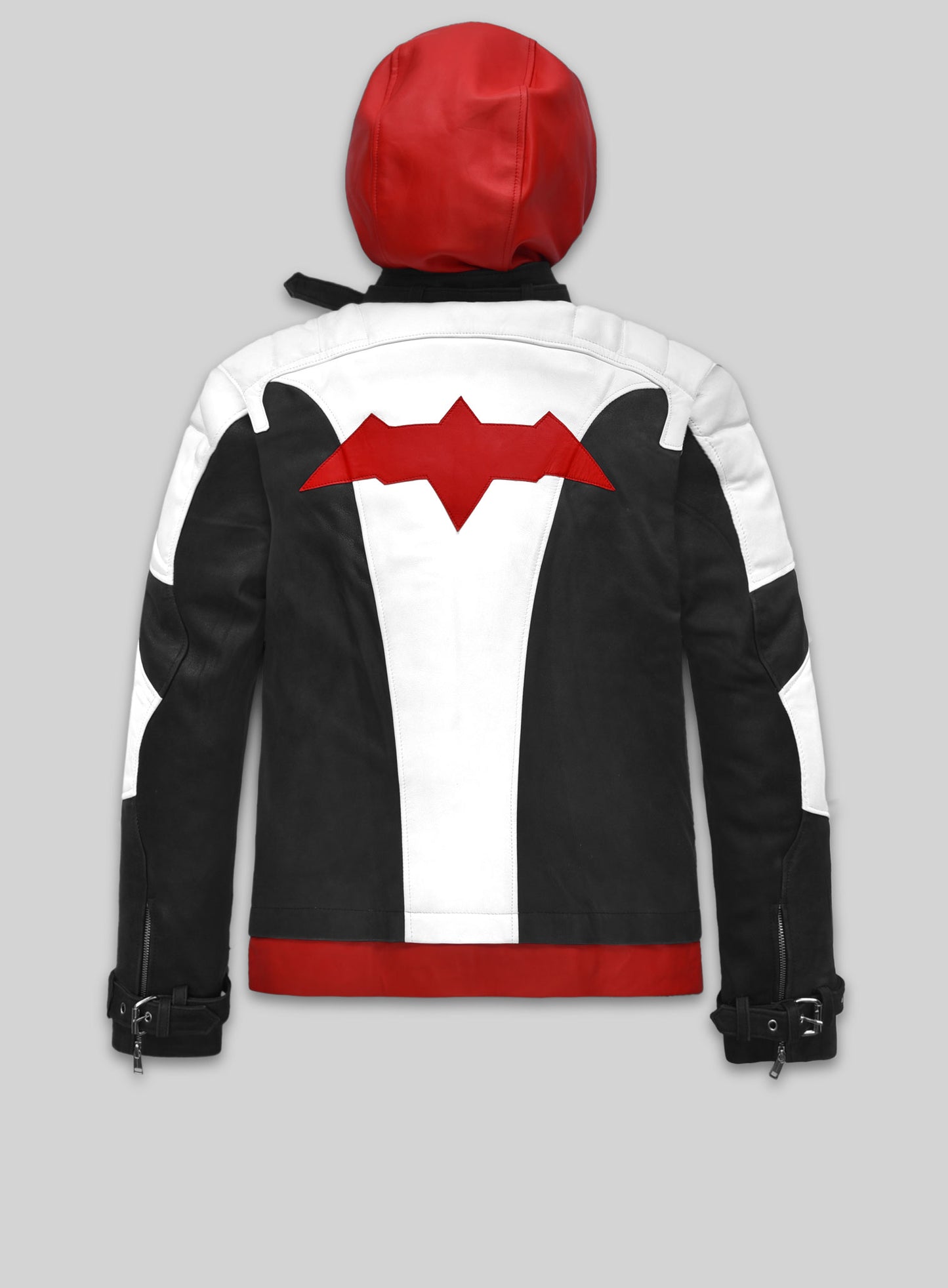 Batman Arkham Knight Hooded Leather Jacket