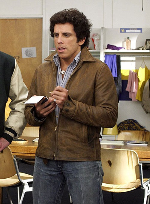Ben Stiller Starsky And Hutch Leather Jacket - LeatherCult