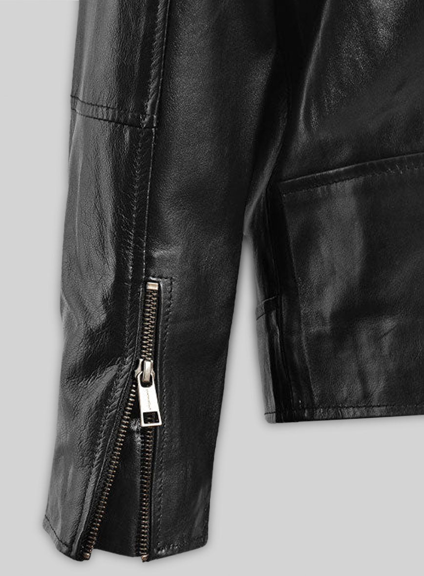 Black Jake Gyllenhaal Enemy Leather Jacket