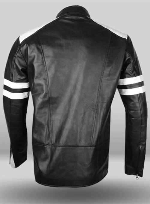 Black Fight Club Leather Jacket - LeatherCult