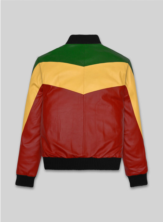 Bob Marley Leather Jacket