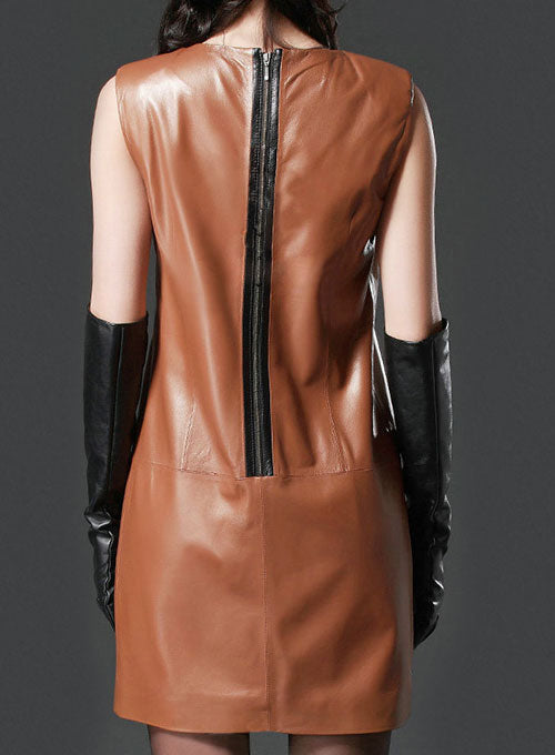 Bonfire Leather Dress - # 752 - LeatherCult