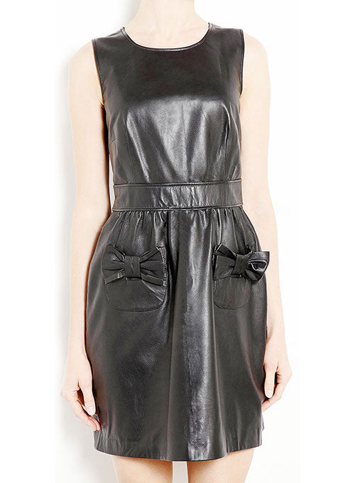 Womens Bowie Leather Dress - #753 by LeatherCult