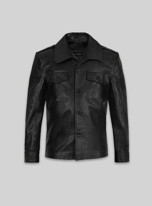 Brad Pitt Friends Season 8 Leather Jacket