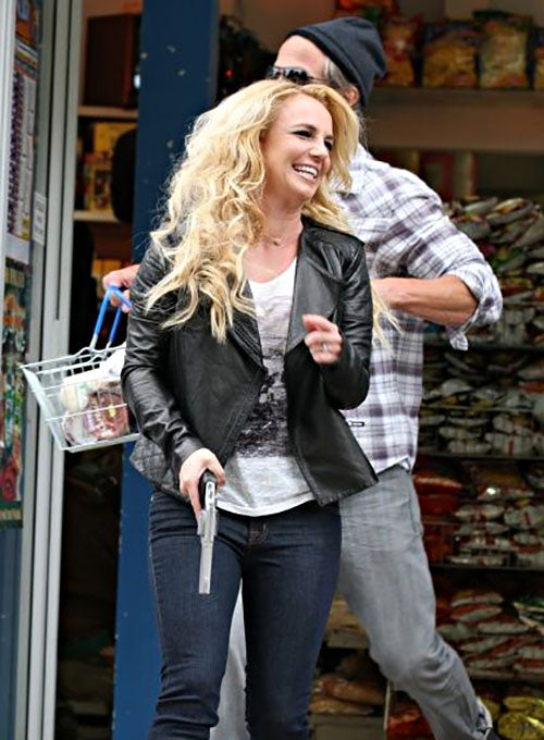 Britney Spears Leather Jacket - LeatherCult