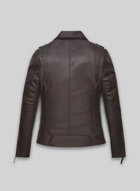 Brown Jennifer Aniston Leather Jacket