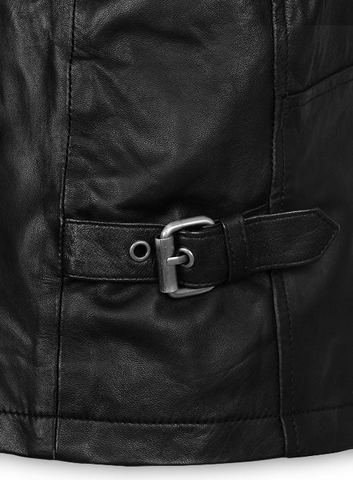 Cafe Racer Leather Jacket
