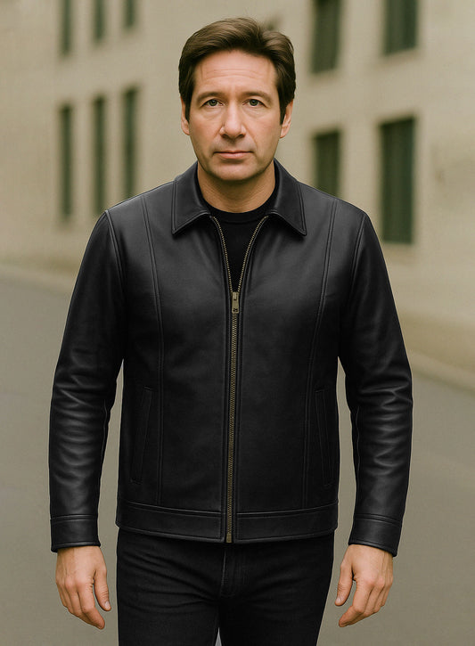 Californication Hank Moody Season 5 Leather Jacket