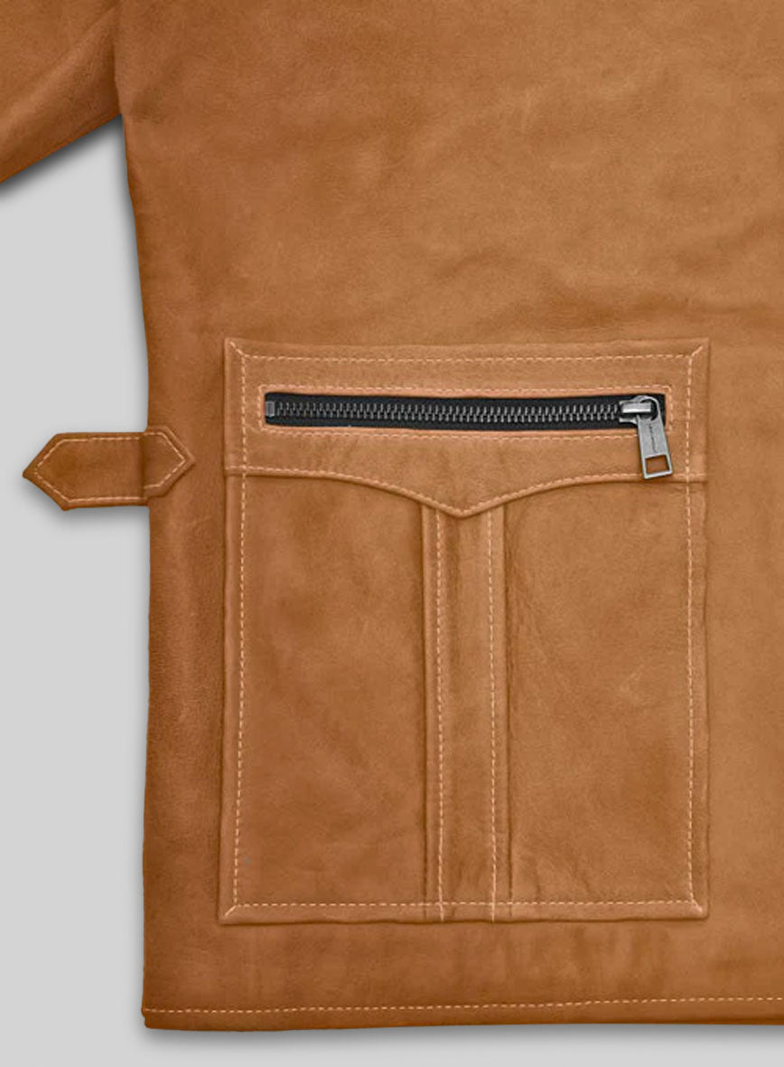 Canberra Tan Martin Lawrence Leather Jacket #2