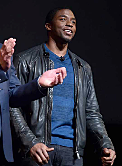 Chadwick Boseman Leather Jacket - LeatherCult