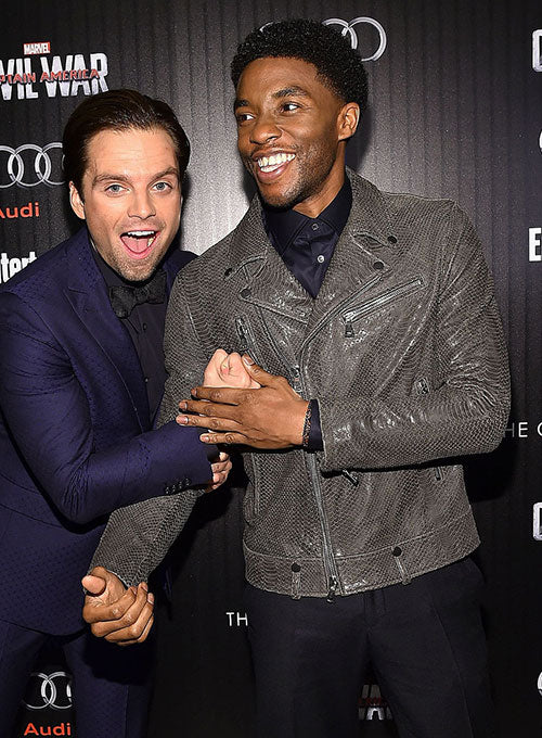 Chadwick Boseman Leather Jacket #1 - LeatherCult