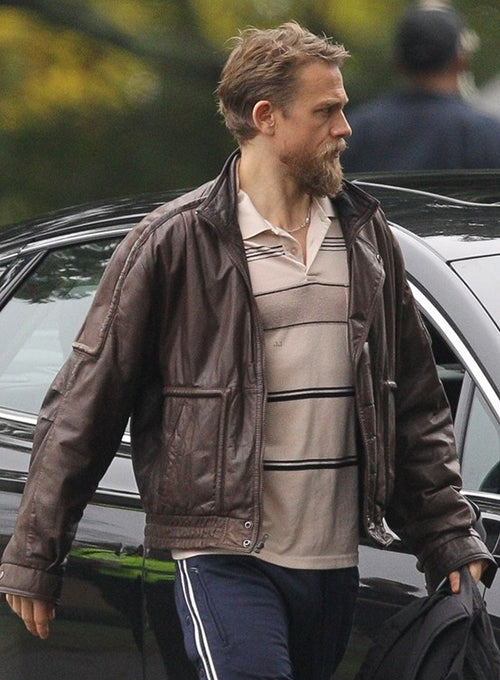 Charlie Hunnam Jungleland Leather Jacket - LeatherCult