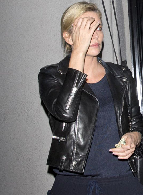 Charlize Theron Leather Jacket - LeatherCult