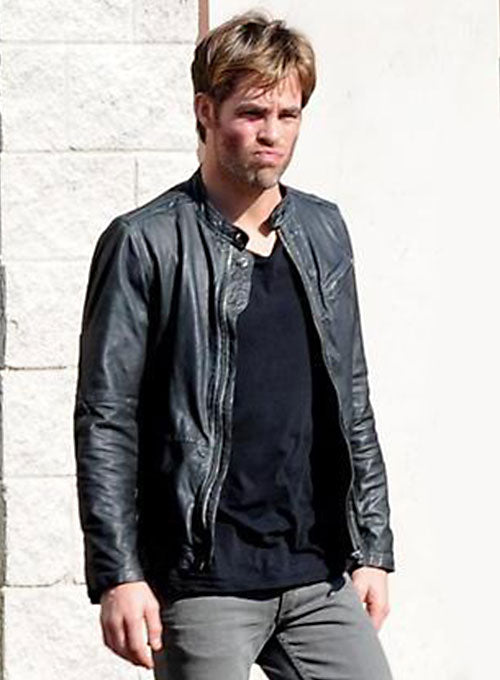 Chris Pine Horrible Bosses 2 Leather Jacket - LeatherCult