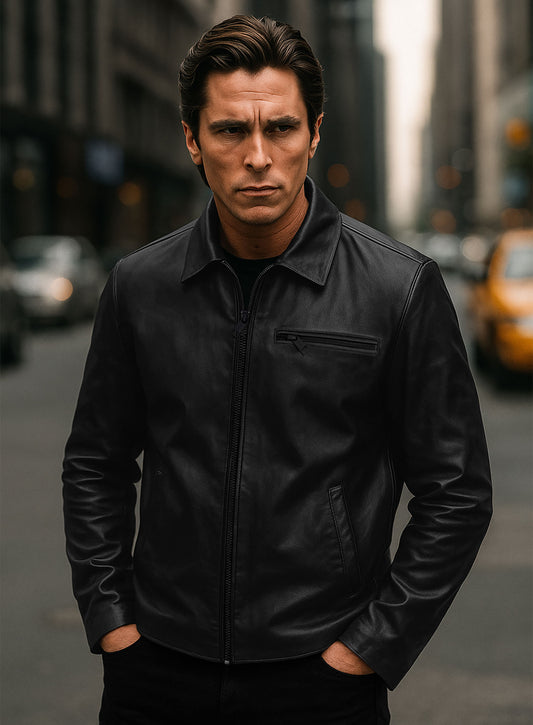 Christian Bale Leather Jacket