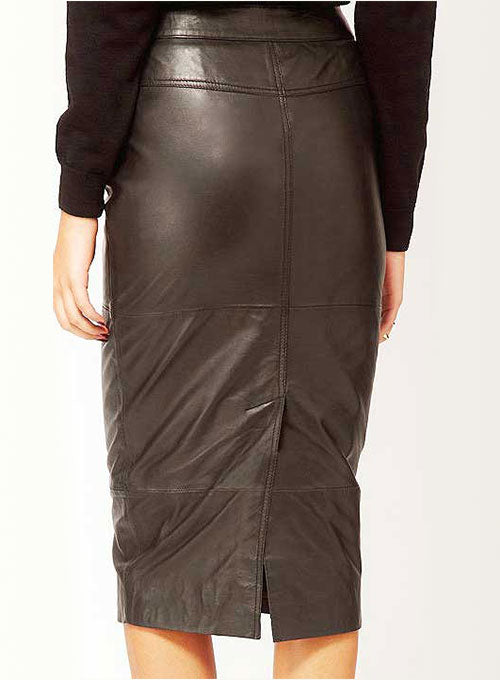Claremont Leather Skirt - # 417 - LeatherCult