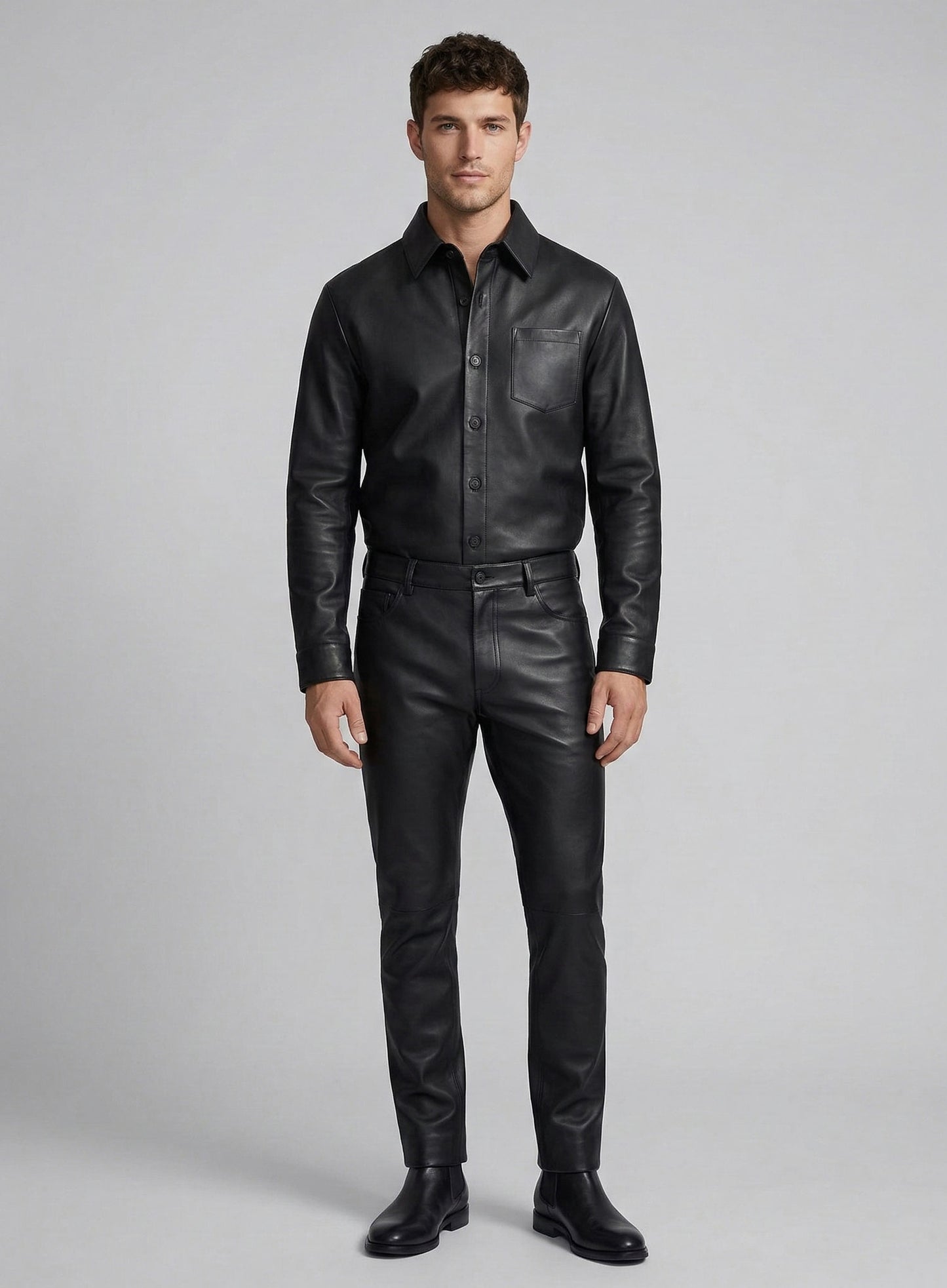 Classic Leather Shirt