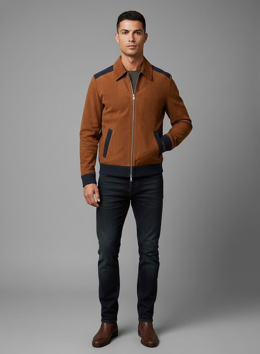 Cristiano Ronaldo Leather Jacket #1