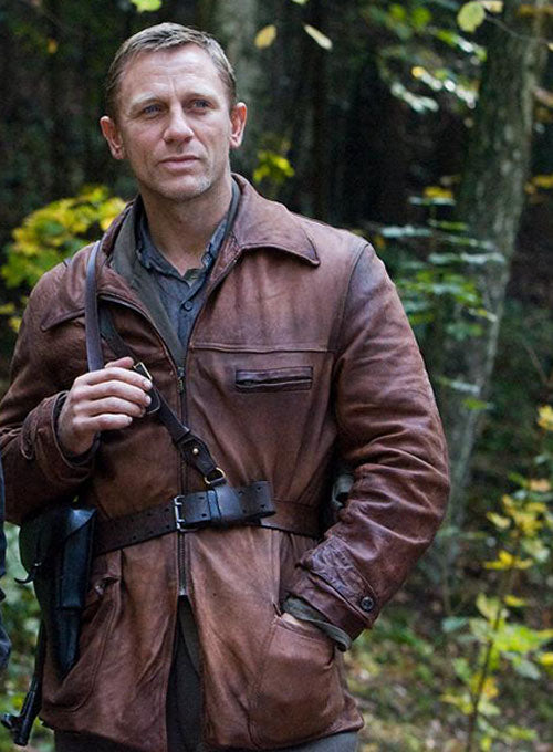 Daniel Craig Defiance Leather Jacket - LeatherCult