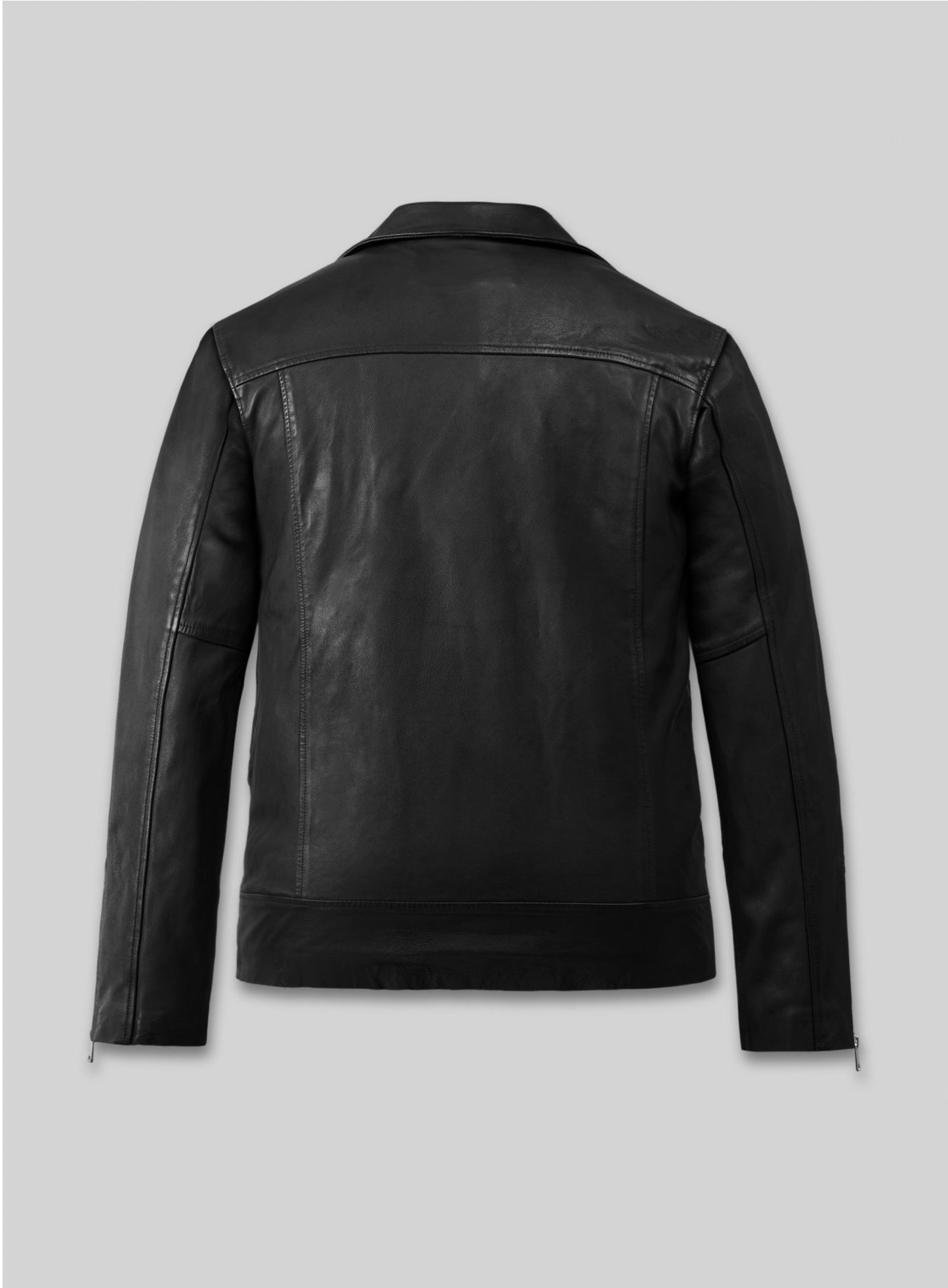 Dauntless Black Biker Leather Jacket
