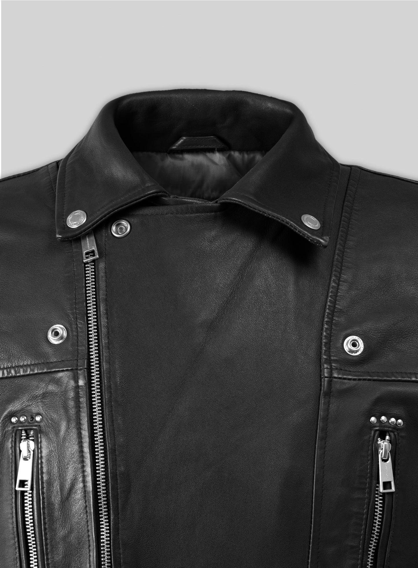 Dauntless Black Biker Leather Jacket