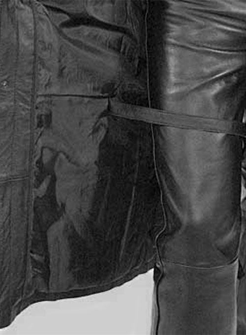 Leather Duster with Cape - LeatherCult
